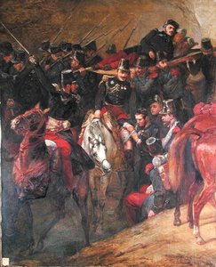 El ataque a Muzayah de Antoine Charles Horace Vernet