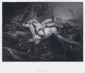 Mazeppa de Antoine Charles Horace Vernet