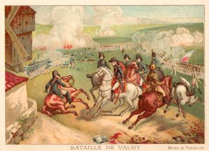 Batalla de Valmy, Francia, 1792 de Antoine Charles Horace Vernet