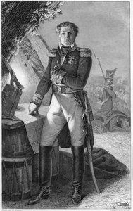 Retrato de Laurent de Gouvion Saint-Cyr (1764-1830), Marqués de Gouvion y Mariscal de Francia de Antoine Charles Horace Vernet