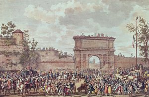 La entrada de los franceses en Milán, 25 Floreal An IV (14 de mayo de 1796)
