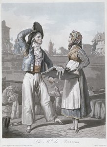 El vendedor de pescado de Antoine Charles Horace Vernet
