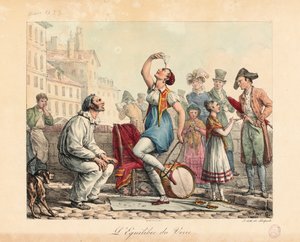 El Equilibrista de Cristal, 1815-30 de Antoine Charles Horace Vernet