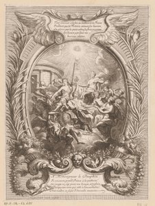 Alegoría de la fama del Delfín de Antoine Coypel