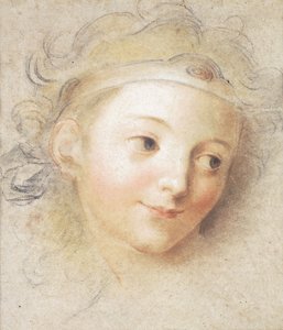 La cabeza de un niño de Antoine Coypel