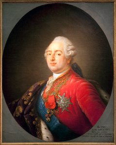 Retrato de Luis XVI (1754-1793), Rey de Francia. Pintura del taller de Antoine Francois Callet (1741-1823). 1786. Dim. 0.915 x 0.730 m. París, Museo Carnavalet de Antoine Francois (after) Callet