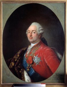 Retrato de Luis XVI (1754-1793), Rey de Francia. Pintura del taller de Antoine François Callet (1741-1823). 1786. París, Museo Carnavalet de Antoine François Callet