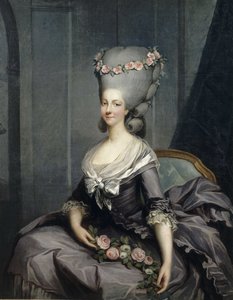 Retrato de la princesa de Lamballe de Antoine François Callet