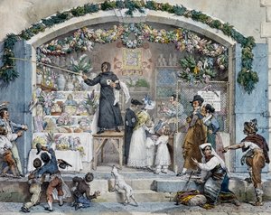 Befana en Roma de Antoine Jean Baptiste Thomas