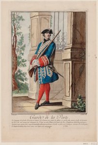Guardia de la puerta de Antoine Jean De Fehrt