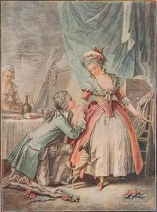Le Faucon, c1785 de Antoine Jean Duclos