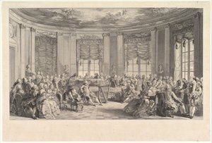 El Concierto, 1774 de Antoine Jean Duclos