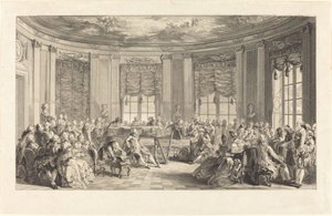 El Concierto de Antoine Jean Duclos after Augustin de Saint Aubin