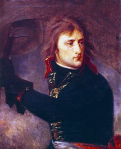 Bonaparte en el Puente de Arcole, 1796 de Antoine Jean Gros