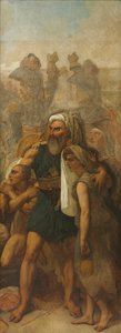 Egyptian Family (Sketch for "The Battle of the Pyramids") de Antoine Jean Gros