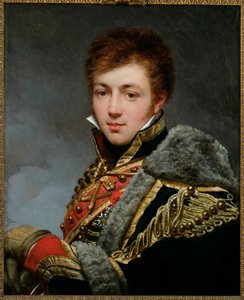 Francés: Portrait du comte Honoré de La Riboisière (1788-1868) de Antoine Jean Gros