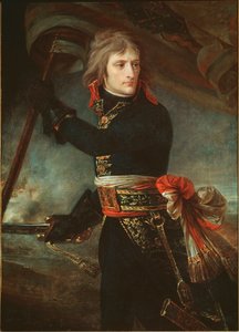 Napoleón Bonaparte en el puente de Arcole (17 de noviembre) de Antoine Jean Gros