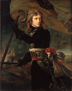 Napoleón Bonaparte en el puente de Arcole