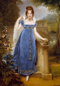 Retrato de cuerpo entero de Henriette Scherrer, Condesa Legrand (1795-1848) de Antoine Jean Gros