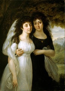 Retrato de las hermanas Maistre, 1796 de Antoine Jean Gros