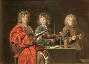 Los pequeños cantores de Antoine Le Nain