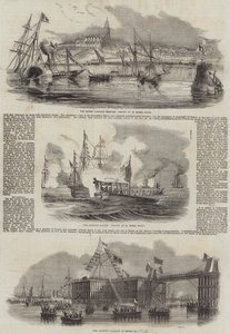 La visita de Su Majestad a Francia de Antoine Leon Morel Fatio