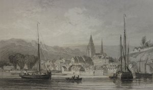 Normandía Jules Janin ilustración 136 de Antoine Leon Morel Fatio