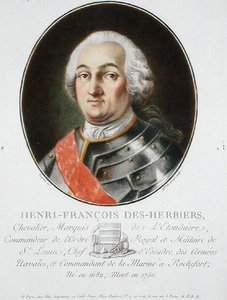 Henri-Francois des Herbiers (1682-1750) Marqués de l