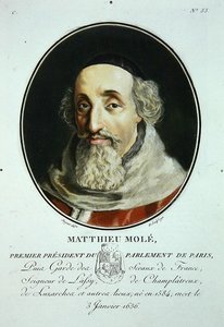 Matthieu Molé, de 