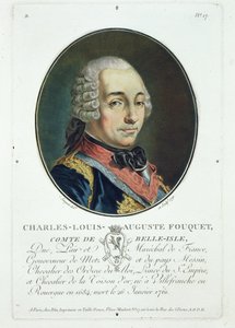 Charles-Louis-Auguste Fouquet (1684-1761) de 