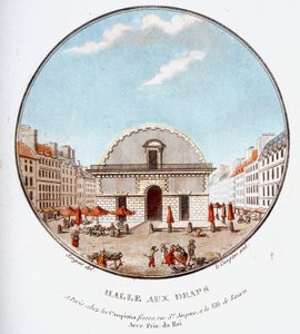 En vistas pintorescas de los principales edificios de París por Sergeant