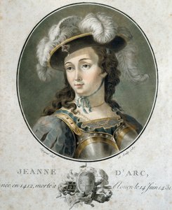 Retrato de Juana de Arco (1412-1431), por Sergent