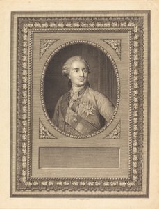 Luis XVI, Rey de Francia de Antoine Louis Romanet after Joseph Siffred Duplessis