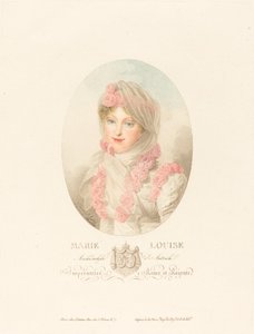 Marie-Louise, Emperatriz de los Franceses de Antoine Maxime Monsaldy after Jean Baptiste Isabey