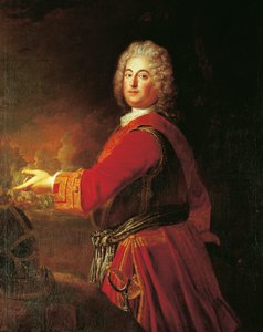Retrato de Christian Ludwig de Brandenburg-Schwedt de Antoine Pesne