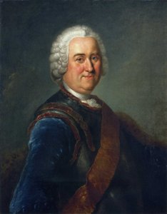 Retrato del Mariscal de Campo James Keith de Antoine Pesne