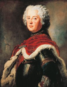 Retrato de Federico II de Brandeburgo, conocido como el Grande de Antoine Pesne