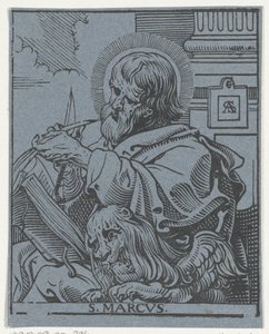 Marcos el evangelista Los cuatro evangelistas (título de la serie) de Antoine Sallaert