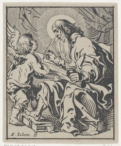 Mateo el evangelista Los cuatro evangelistas (título de la serie) de Antoine Sallaert