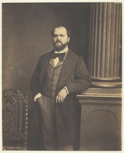 Sin título (Hombre de pie, de frente) de Antoine Samuel Adam Salomon