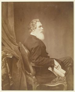 Sin título (Hombre en silla, perfil) de Antoine Samuel Adam Salomon