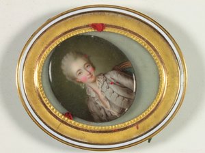 La Condesa du Barry de Antoine Vestier