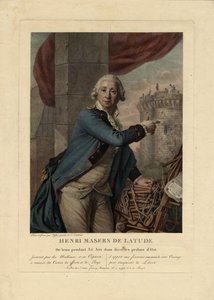 Retrato de Henri Masers de Latude 1725-1805