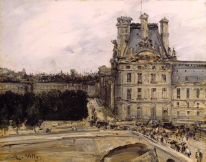 Un rincón del Louvre
