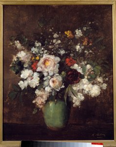 Jarrón de flores de Antoine Vollon