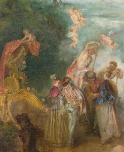 Peregrinación a la isla de Citera (1717) de Jean Antoine Watteau