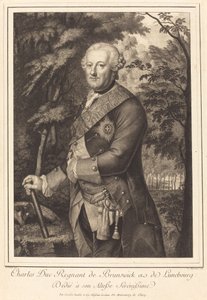 Carlos Duque reinante de Brunswick de Antoine de Marcenay
