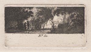 Vista de un bosque de Antoine de Marcenay de Ghuy