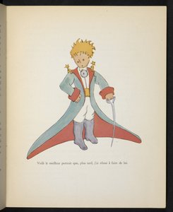 He aquí el mejor retrato que logré hacerle más tarde, ilustración de "Le Petit Prince", de Antoine de Saint-Exupéry de Antoine de Saint Exupery
