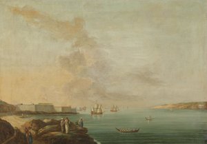 Vista de los Dardanelos de Antoine van der Steen
